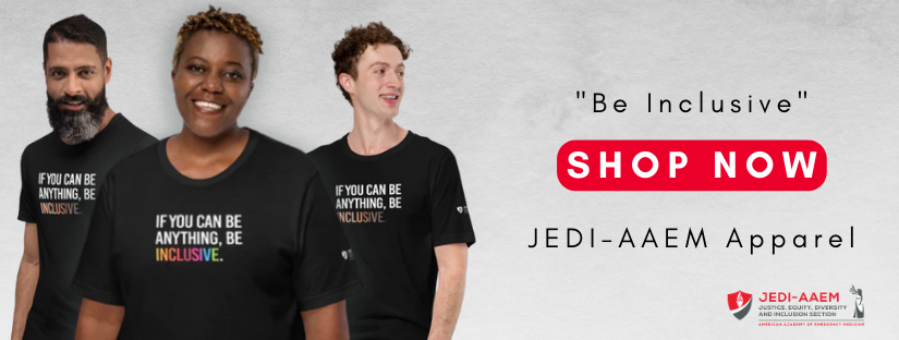 "Be Inclusive" JEDI-AAEM Apparel