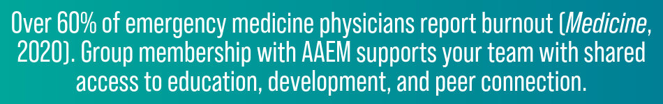 Benefits of Emergency Medicine Group Membership